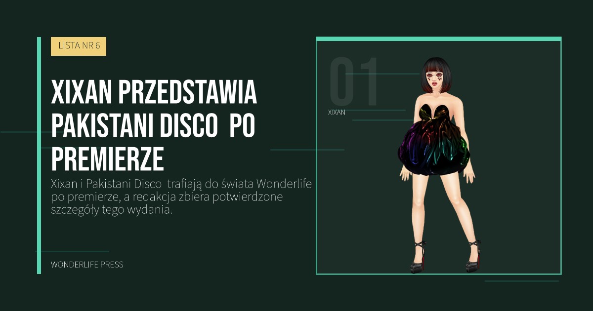 Wonderlife Press: Xixan przedstawia Pakistani Disco  po premierze. portret artystów. LISTA NR 6.
