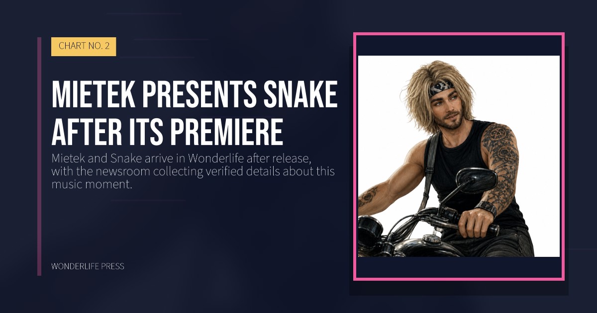 Wonderlife Press: Mietek presents Snake after its premiere. release artwork. CHART NO. 2.